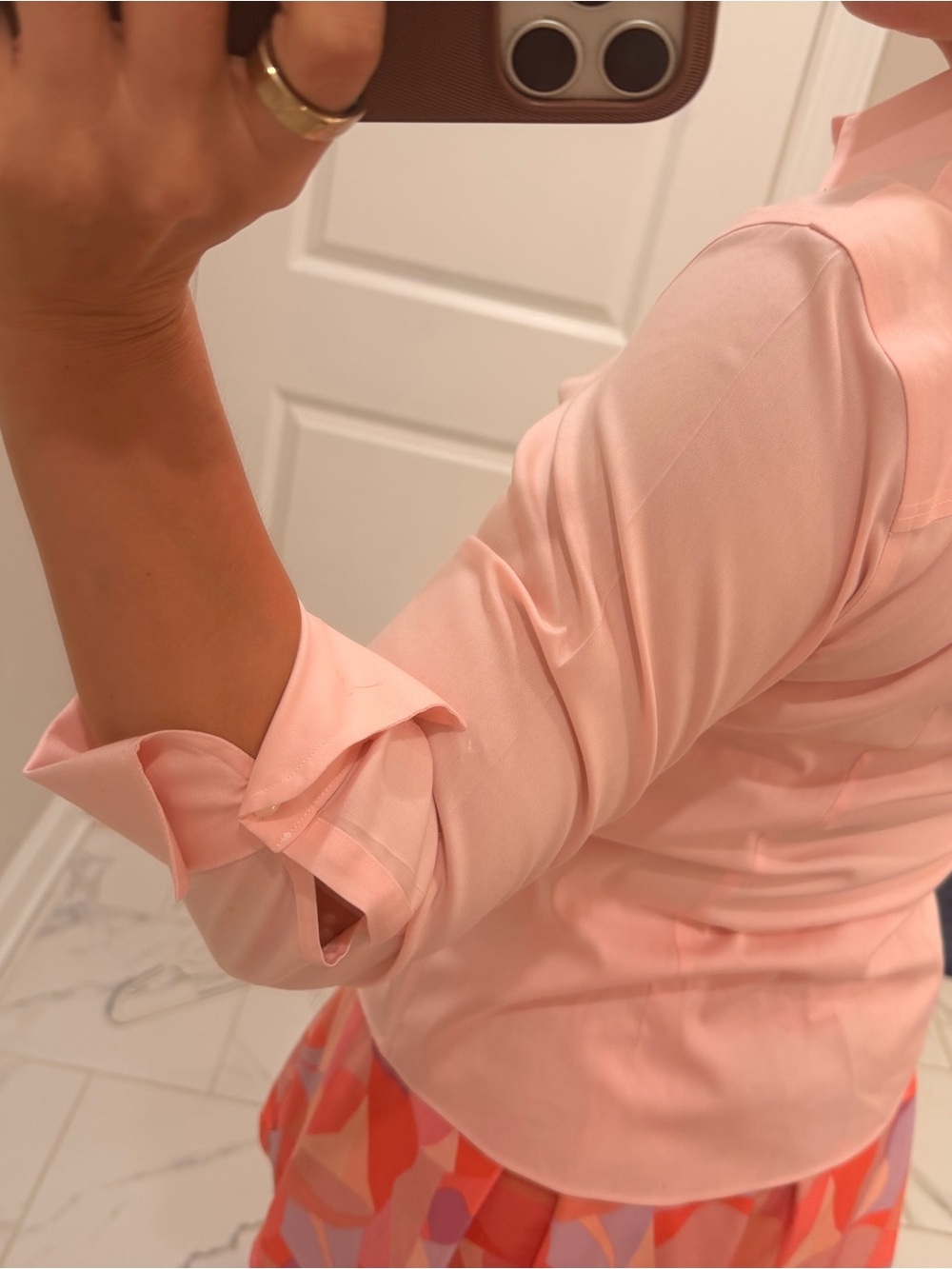 Brooks Brothers Light Pink Dress Shirt - Button Front - Picture 7 of 7